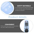 thumbnail image 3 of HINTRMENT Remote Control Cover Silicone Blue For Remote Controller Daily Use 1Set 5x7In, 3 of 8