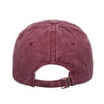 thumbnail image 4 of GDREDA Summer Baseball Caps Casual Simple Solid Colour Broken Holes Washed Net Cap Tongue Hat Sunscreen Sun Hat Baseball Cap，Red, 4 of 4