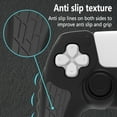 thumbnail image 2 of Funda protectora de silicona con agarre antideslizante para mando de PlayStation 5, incluye pegatinas para el botón basculante, funda antisudor para el mango y accesorios para videojuegos, 2 of 5