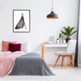 thumbnail image 3 of Stupell Industries Fashion Silhouette Girl Beauty & Fashion Painting Black Framed Art Print Wall Art, 24 x 30, 3 of 9