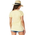 thumbnail image 2 of Playabella Graphic Short Sleeve T-Shirt [Light Yellow], 2 of 3