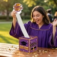 thumbnail image 5 of Class of 2026 Graduation Cash Pull Box – Black Gold Surprise Money Gift Box with 30 Cash Bags, 2026 Graduation Party Decoration Supplies for Grads, Congrats Grad Decor & Fun Cash Pulling Game, 5 of 7