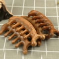 thumbnail image 4 of Genuine Green Sandalwood Comb Gua Sha Comb Scraping Scalp Massager Comb Head Massager Head, Neck, Hands and Legs 11.5*6.3*2cm, 4 of 4