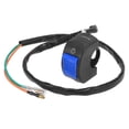 thumbnail image 1 of Unique Bargains Black 7/8' 22mm Motorcycle Handlebar Toggle Switch Headlight Switch with On Off Push Button, 1 of 7