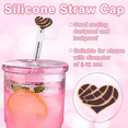 thumbnail image 4 of DONNGZAE 8Pcs Straw Covers Cap for Stanley Cup, Cute Cartoon Mouse Sanrio Silicone Straw Toppers Accessories 10mm 0.4 Inch Compatible with Stanley Cup 30&40 Oz Tumbler, Home and Party Decor, 4 of 4