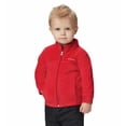 thumbnail image 2 of Chaqueta polar Columbia Steens Mt II para niños pequeños 4T roja, 2 of 9