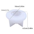 thumbnail image 3 of Silicone Mold Diy Crystal Drop Glue Mold Mushroom Jar Storage Box, 3 of 5