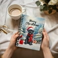 thumbnail image 3 of Merry Christmas Cane Corso Enjoys Woofmas Winter Xmas Holiday Spiral Bound Journal Italian Mastiff Dog Lover Gifts Idea 5x7in Spiral Notebook - 02022, 3 of 5