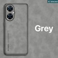thumbnail image 1 of Cuero Gamuza Funda HUAWEI nova 11i Case Toque Cómodo Anti-huella digital Borde de TPU suave Proteger la cámara Proteger la pantalla a prueba de choques, 1 of 4