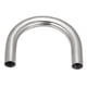 thumbnail image 1 of Uxcell Codo de Tubo Extendido de 180 Grados, Conector Recto de Tubo de Doblado de Mandril U de 3/4 Pulgadas OD, Acero Inoxidable 304, 1 of 5