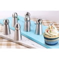thumbnail image 6 of Stainless Steel Russian Nozzles Cake Flower Piping Nozzles Garnishing Nozzle Spouts Decorations Piping Nozzles Cake Syringe Cake Decorating Tools Set, 6 of 6
