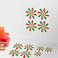 thumbnail image 4 of BNNG Christmas Decorations - Christmas Wall Stickers Christmas Floor Decals Peppermint Candy Cane Gingerbread Man Stickers Decor Xmas Candy Stickers for Candy Land Decorations,12 PCS, 4 of 8