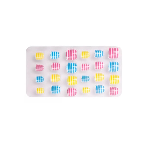 1 Juego de envolturas navideñas para uñas, prensa en las uñas para niños, calcomanías artísticas para los dedos de los pies, herramienta de Pinceles de maquillaje y herramientas PNT-16-04 Qarigey CE011468-04