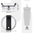 thumbnail image 2 of 2 tapas para vasos de 40 oz compatibles con Stanley, tapas a prueba de derrames y resistentes a salpicaduras para vasos de café Stanley y otras marcas., 2 of 4