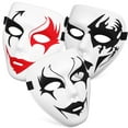 thumbnail image 1 of OULII 3Pcs Assorted Color Masks for Theatrical Uses PVC for, 1 of 8