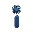 thumbnail image 2 of Naiovety Ventilador plegable portátil para colgar en el cuello, recargable, ajustable, de mano, ventiladores de refrigeración por aire Electrodomésticos Azul oscuro, 2 of 6