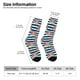 thumbnail image 2 of Balery Popcorn Calcetas Largas con Estampado para Hombre y Mujer – Suaves y Transpirables, Talla Única (US 5-11), 2 of 6