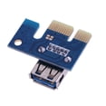 thumbnail image 4 of Adaptador PCIe X1 PCI E 1X a USB 3.0 hembra para PCI Express Riser Mining Likrtyny  Componentes de Computadoras, 4 of 6