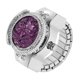 thumbnail image 1 of EeaseMX Reloj decorativo con elegante reloj 1pc reloj decorativo reloj de dedo en forma de rosa, 1 of 7