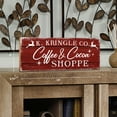 thumbnail image 6 of LifeSong Milestones Coffee & Cocoa Red Rustic Farmhouse Sign Tabletop Christmas Decor, 6 of 7