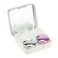 thumbnail image 3 of VBESTLIFE Reflective Cover Contact Case Set Cute Lovely Travel Kit Box, Contact Box, 3 of 9
