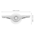 thumbnail image 2 of KONTONTY 6 Pcs Door and Window Sliding Pulley 6.20X2.50X1.10CM, 2 of 8
