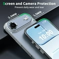 thumbnail image 3 of for iPhone 17 air Case Clear, Shockproof Protective Phone Bumper for Apple iPhone air 6.5 inch - Clear, 3 of 8