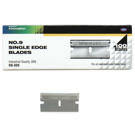 Pacific Handy Cutter 2 in. No. 9 Single Edge Utility Blade, 100 PK RB009