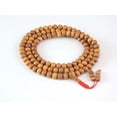 thumbnail image 1 of Tibetan mala sandalwood yoga mala 108 beads for meditation, 1 of 6