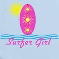 thumbnail image 2 of CafePress - Surfer Girl Baby Bodysuit With Sun - Baby Light Bodysuit, Size Newborn - 24 Months, 2 of 4