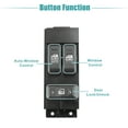 thumbnail image 3 of Interruptor de control de ventanilla eléctrica para GMC Sierra 1500 1999 para Chevrolet Silverado 1500 1999 No.15047637 - Paquete de 1, 3 of 7