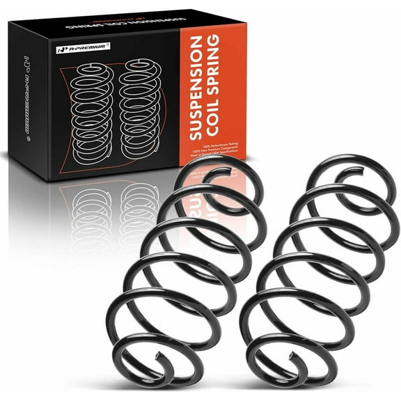 A-Premium Rear Coil Spring Set Compatible with Chevrolet Impala Caprice & Buick Regal Century LeSabre Electra & Cadillac Brougham & Pontiac Bonneville Parisienne & Oldsmobile Cutlass, Replace# 1370872