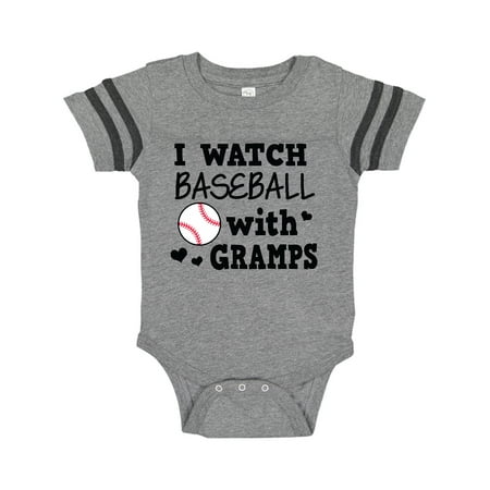 

Inktastic I Watch Baseball with My Gramps Gift Baby Boy or Baby Girl Bodysuit