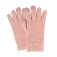 thumbnail image 2 of Women's Cable Knit Gloves with Touchscreen Palm Patches, 2 of 8