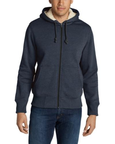 sherpa lined sweatshirt