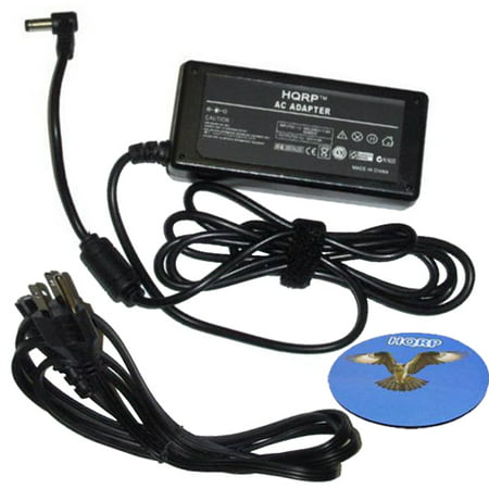 HQRP AC Adapter for Westinghouse LD-3260 LD-3285VX LD-4255VX LD-4258 LED LCD HDTV TV Power Supply Cord Westing house + Euro Plug