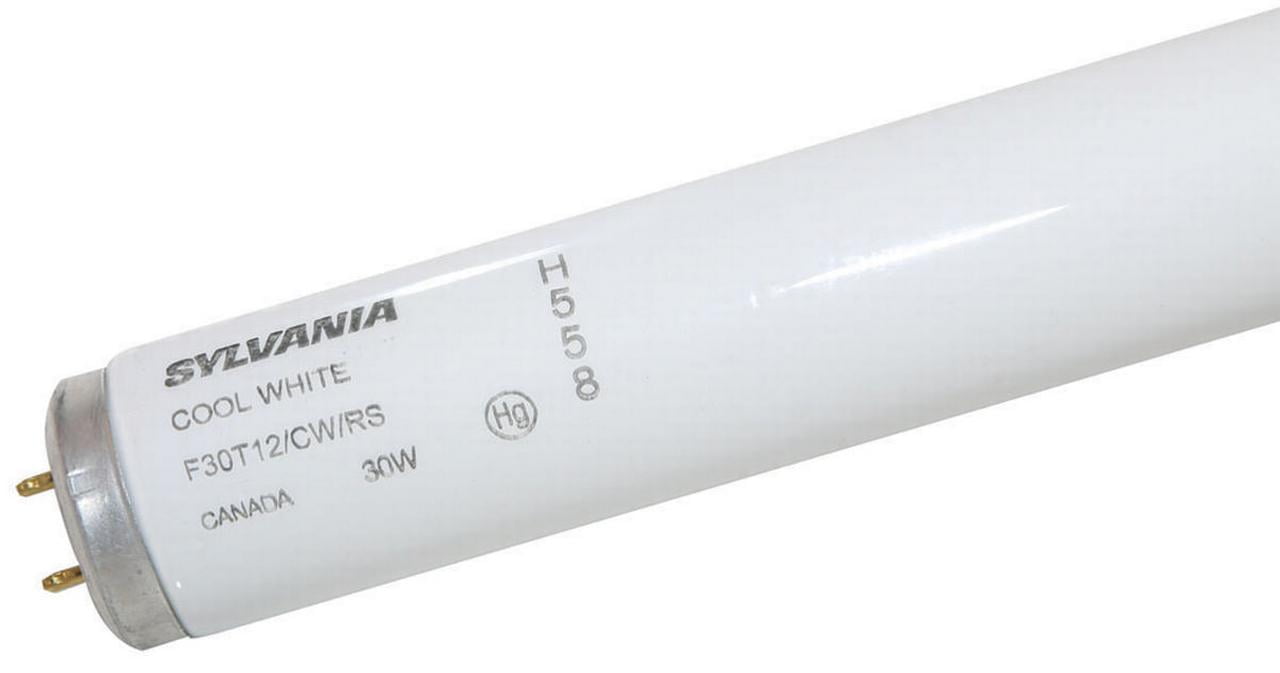 Sylvania F30T12/CW/HO 42 Watt T12 Fluorescent Tube Light Bulb 2 Pack