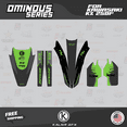 thumbnail image 3 of Kalair GFX Graphics Kit for Kawasaki KX250F (2009-2012) Ominous Series, 3 of 5