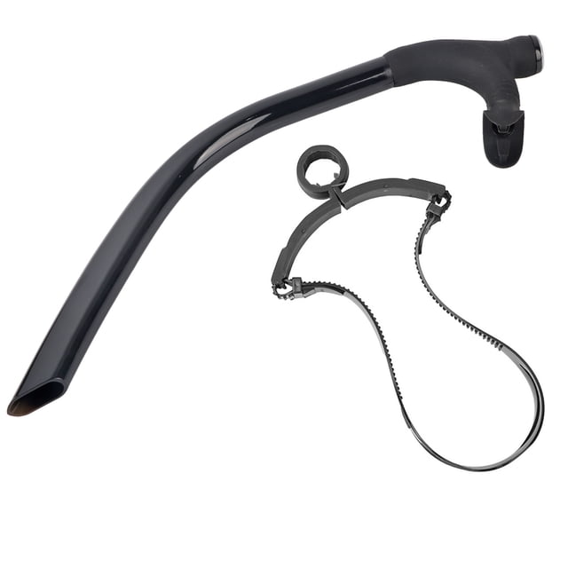 Snorkeling Tube, PVC Pipe Body Diving Snorkel Easy Breath For Water Sports For Swimming Pool