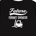 thumbnail image 4 of Inktastic Future Forklift Operator Boys or Girls Long Sleeve Toddler T-Shirt, 4 of 5