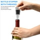 thumbnail image 4 of TapóN de Vino, 10 Tapones de Botella Reutilizables con HerméTico a Prueba de Fugas, Corcho de Vino DIY para Bar, Fiesta de Vacaciones, Mantener el Vino Fresco, 4 of 10