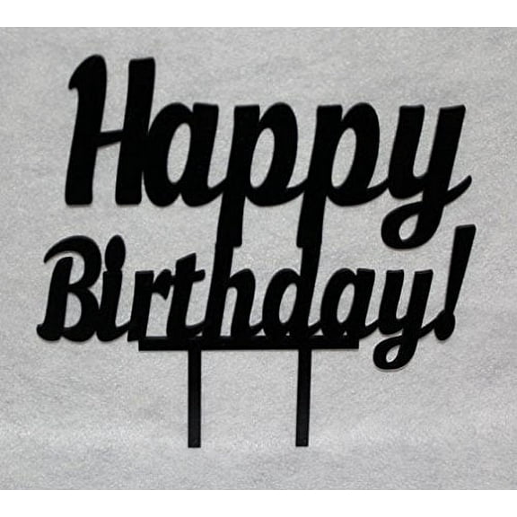 Happy Birthday Cake Topper