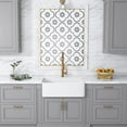 thumbnail image 3 of Altair Ancona Glossy White Ceramic Rectangular 30" L x19.7" W Vessel Bathroom Sink, 3 of 10