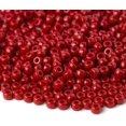 thumbnail image 2 of Cousindiy Pony Beads 6Mmx9mm 720/Pkg-Opaque Red, 2 of 2