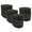 Black, variant on Horse Sense Polo Wraps, 4 Pack, Royal Blue
