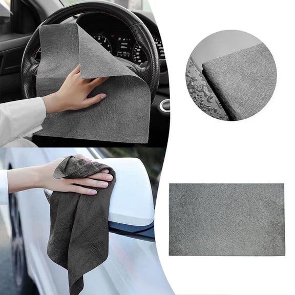 Magic Cleaning Cloth 10 Pcs Microfiber Streak Free Reusable All-Purpose Cleaning Towels, Thickened Absorbent Multifunctional Miracle Wipes for Glass Windows Cars Kitchen Dusting Cleaning