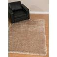 thumbnail image 5 of United Weavers Bliss Shag Area Rug 2300 00102 Messina Beige Plush Comfy 2' 7" x 3' 11" Rectangle, 5 of 6