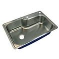 thumbnail image 3 of Transolid Meridian 33'' L x 22'' W Drop-in Kitchen Sink, 3 of 5