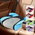 thumbnail image 3 of No Lock Catch Single Backless Booster Car Seat Lightweight Machine Washable Covers Backless Booster Seat Lightweight, 3 of 3