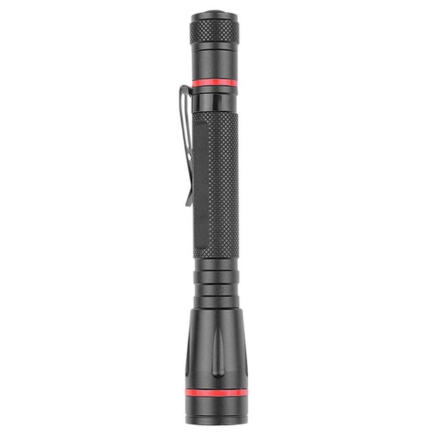 Linterna LED XPE Zoom telescópico 200LM Mini antorcha 3 modos IPX4 a prueba de agua
